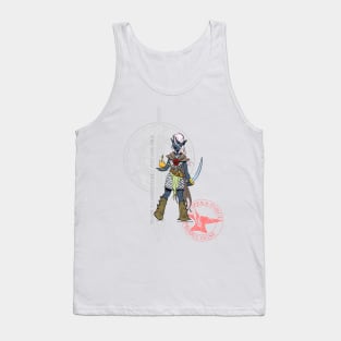 Half-Drow Adventurer Tank Top